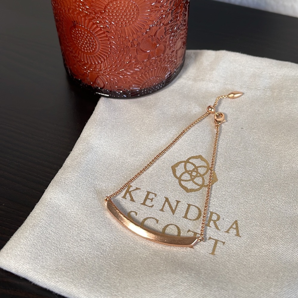 Kendra Scott Rose Gold Bar Bracelet